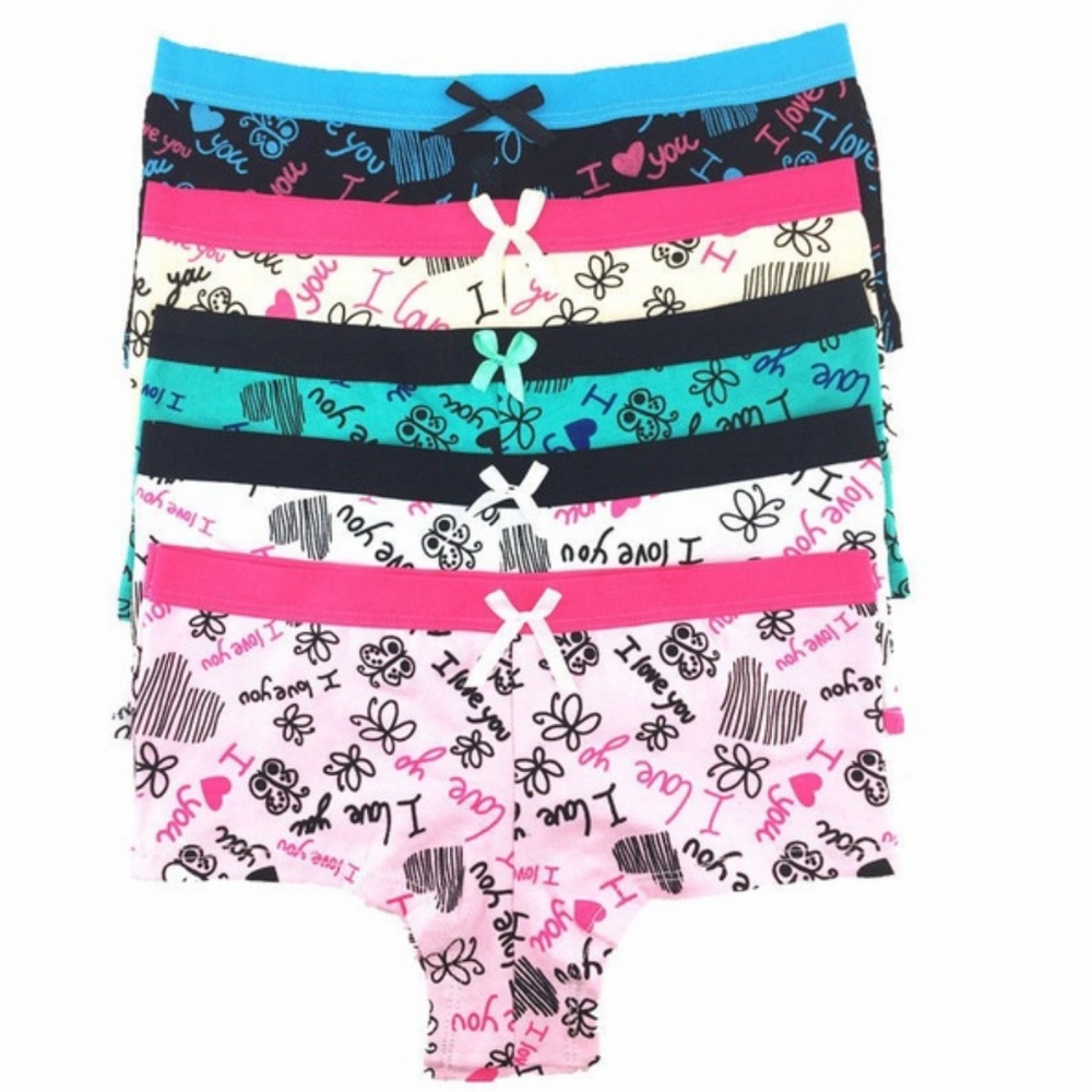 5 pcs set of women underwear.